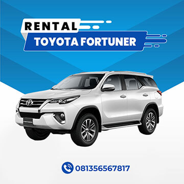 Fricil rental mobil fortuner