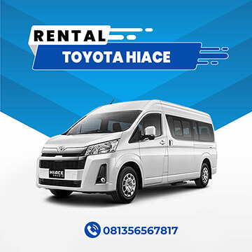 Fricil rental mobil toyota hiace
